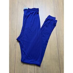 Vintage Blue Patagonia Capilene Base Layer Bottom Mens Size S/M Made In USA